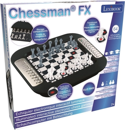 Jeu d’échecs électronique Lexibook ChessMan FX