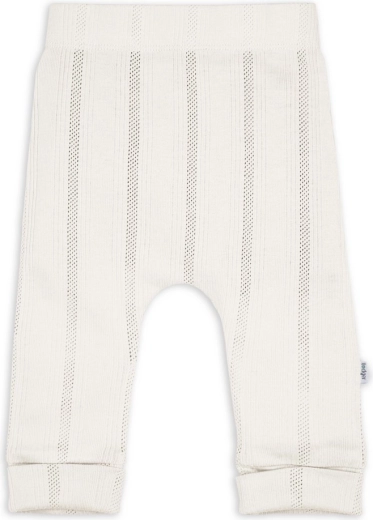 Pantalon bébé Lodger Pointelle cream, taille 68