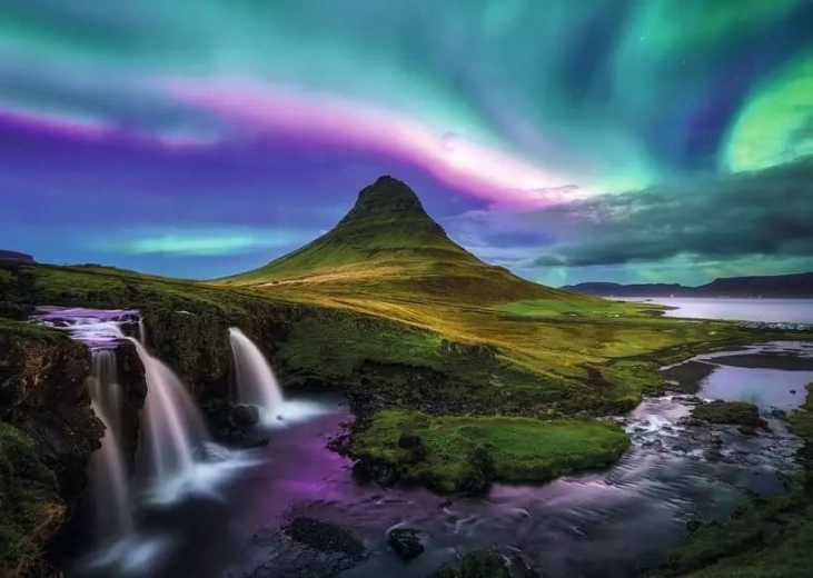 Puzzle Ravensburger Nuit magique en Islande 1000 pièces