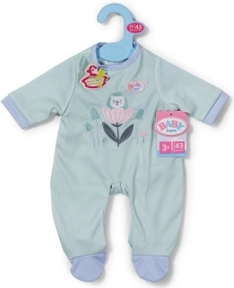 Grenouillère menthe BABY born pour poupées 43 cm