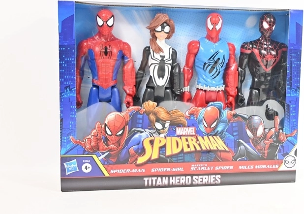 Hasbro Titan Hero lot de 4 figurines d’action