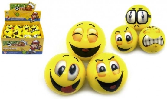 Ballons antistress en mousse emoji