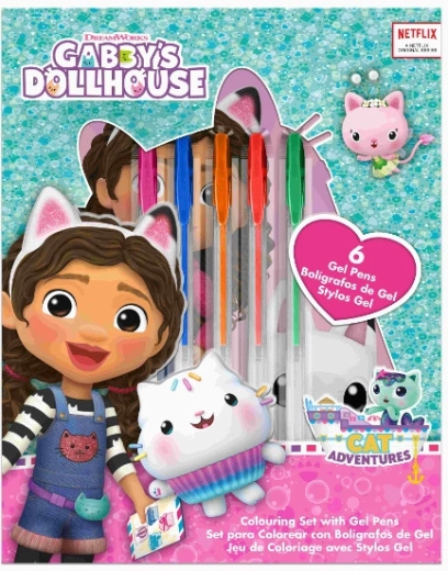 Set de correspondance GABBY’S DOLLHOUSE, 7 pcs