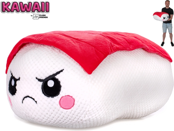 Plush Friends Kawaii sushi nigiri en peluche thon 60 cm