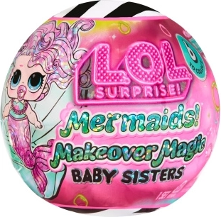 L.O.L. Surprise mermaids makeover magic baby sisters poupée changeant de couleur