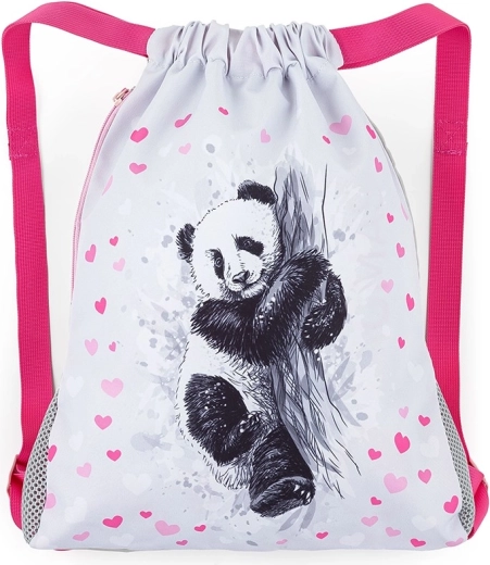 Sac scolaire Bagmaster pour goûter et sport – panda