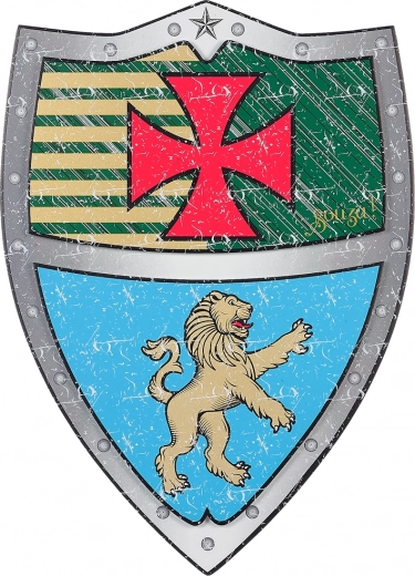 Souza! bouclier de chevalier Ronald en mousse EVA