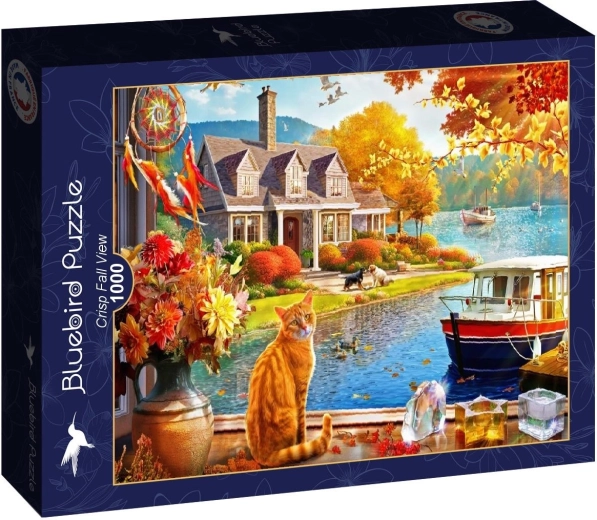 Puzzle Bluebird vue automnale fraîche – 1000 pièces
