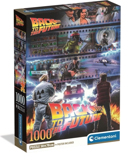 Puzzle Films cultes : Retour vers le futur 1000 pièces