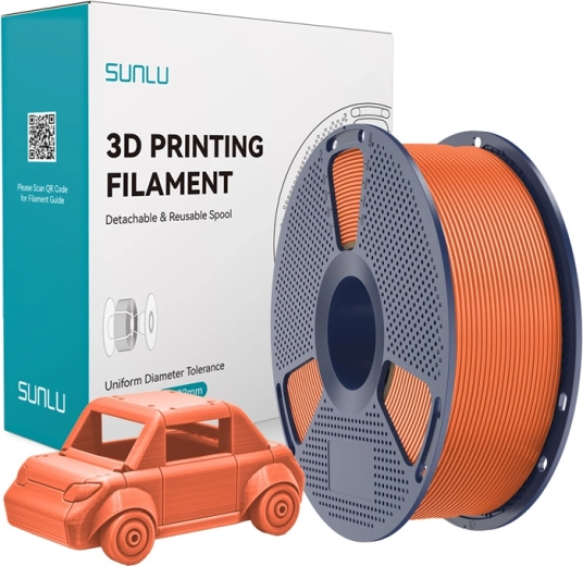 Filament Sunlu PETG orange soleil