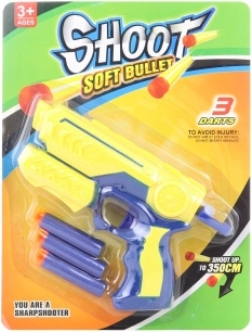 Pistolet à projectiles en mousse pour enfants