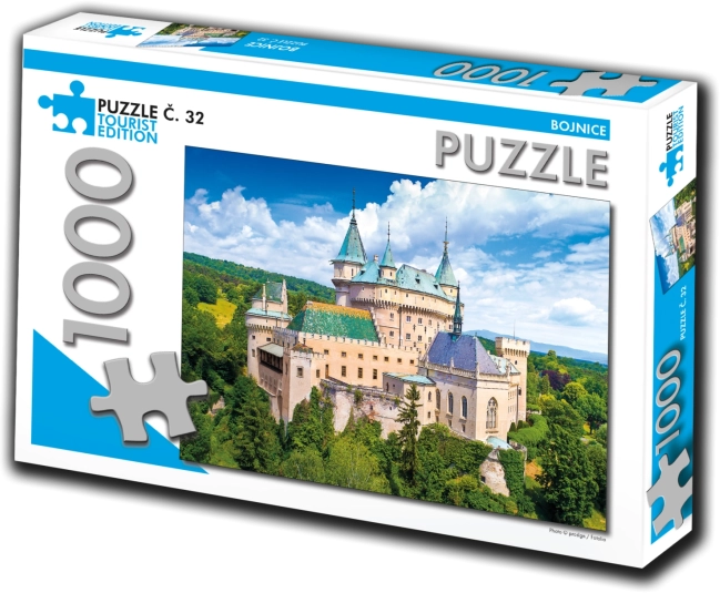 puzzle touristique Bojnice 1000 pièces