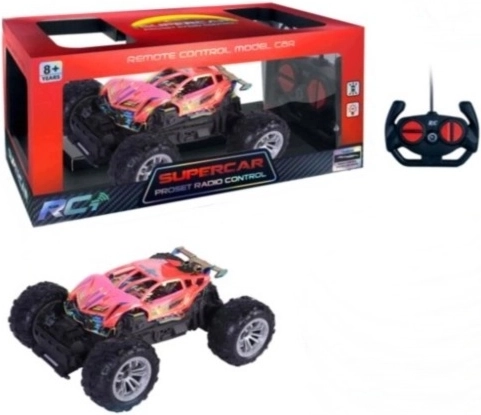 Voiture RC tout-terrain rouge