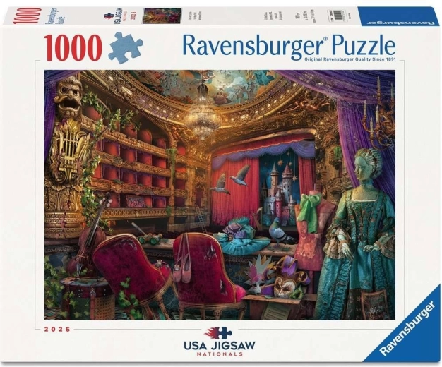 Puzzle Ravensburger USA Jigsaw Nationals : Dernier rideau, 1000 pièces