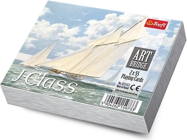 Jeu de cartes ART BRIDGE – J-Class, format bridge