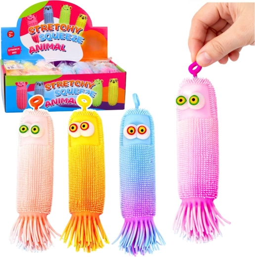 Créature sensorielle lumineuse anti-stress à presser avec picots LED