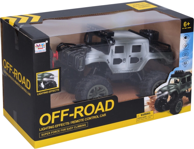 Voiture RC militaire télécommandée 21 cm