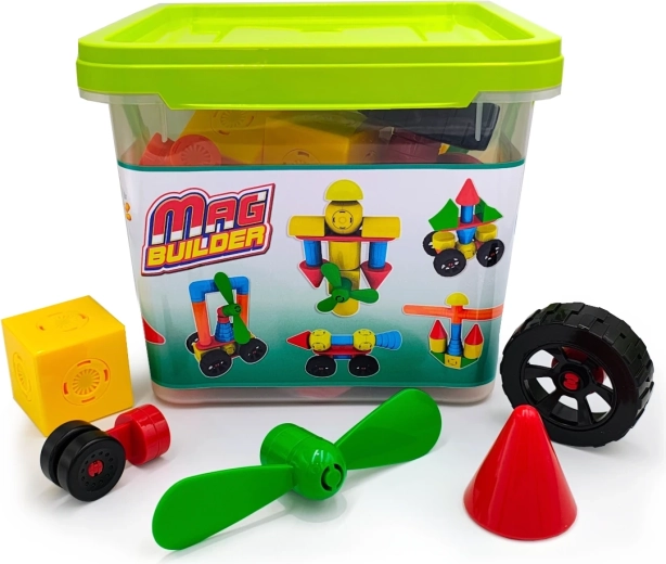 Jeu de construction magnétique Mag Builder – 40 pièces