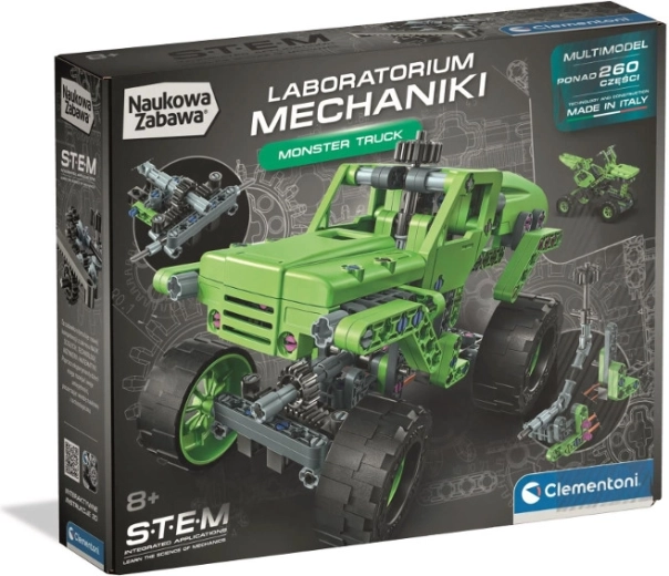 Laboratoire de mécanique – kit monster truck 2‑en‑1