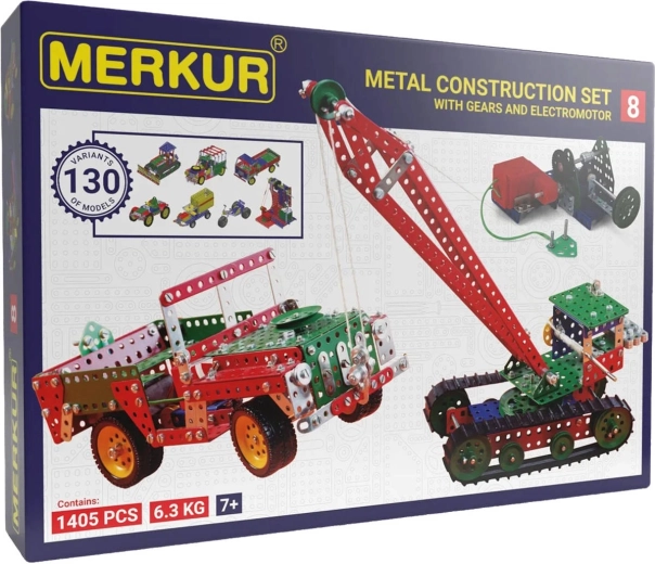 Merkur M8 grande construction métallique de 1414 pièces