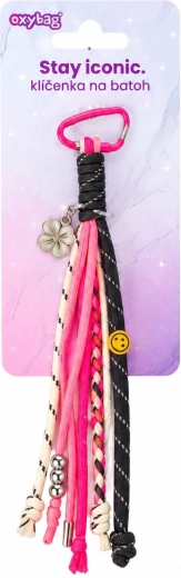 Porte-clés fashion Oxybag rose