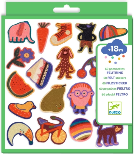 Autocollants Amis farfelus DJECO