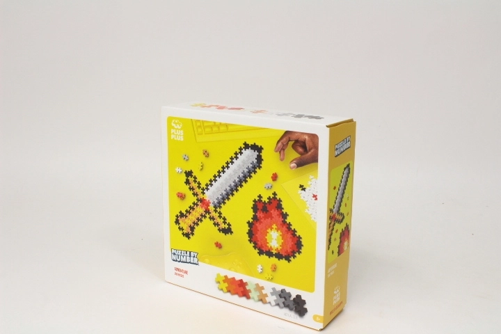 Plus-Plus Puzzle by Number aventure avec une épée, 250 pièces