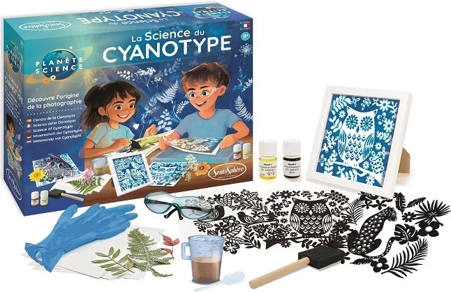 Sentosphere Cyanotypie – développement d’images