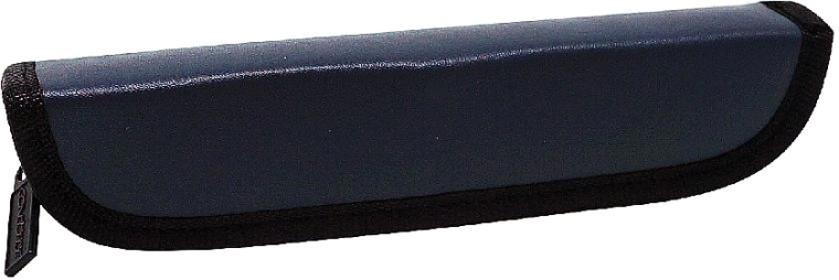 Petite trousse en similicuir, bleue