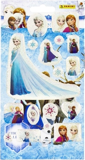 Album Panini avec autocollants cristal Disney La Reine des Neiges