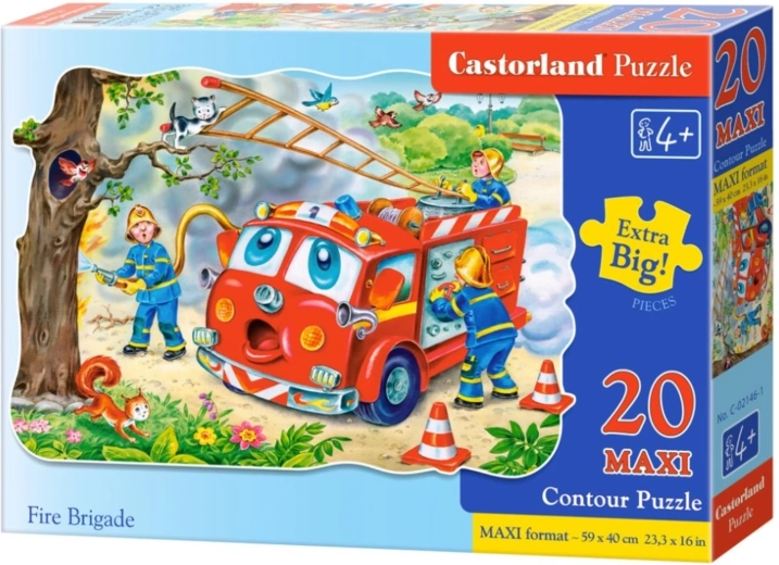 Puzzle enfant MAXI Pompiers