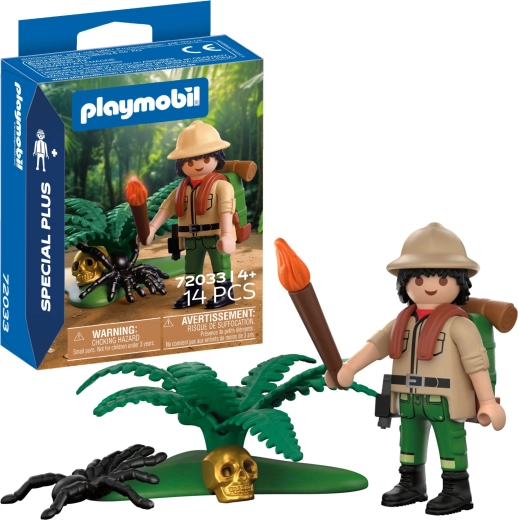 Playmobil Special Plus – aventurier avec accessoires, 14 pièces