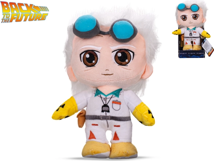 Peluche Dr Emmett Brown – Retour vers le futur (30 cm)