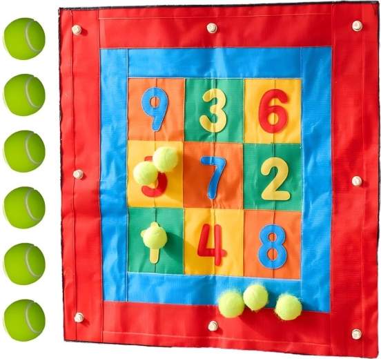 Masterkidz cible carrée Velcro STEM pour jeu de lancer sur cible