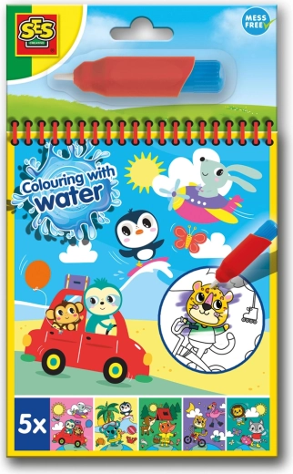 Coloriages à l’eau de voyage – peinture à l’eau