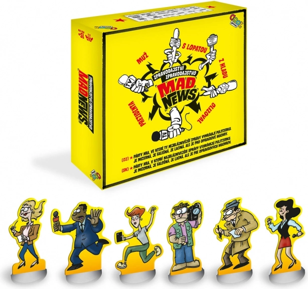 Jeu de Cartes Mad News