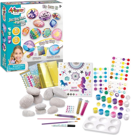 Tasia – kit de peinture sur pierres