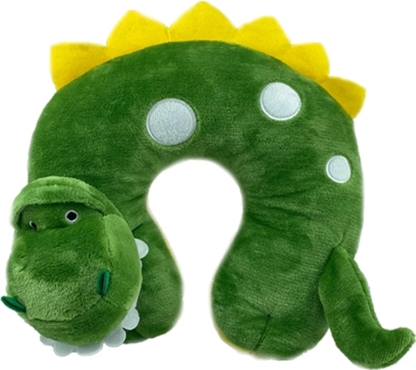 Coussin d’appui en peluche crocodile 3D