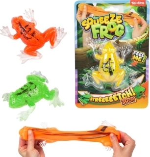 Grenouille en caoutchouc extensible 10 cm