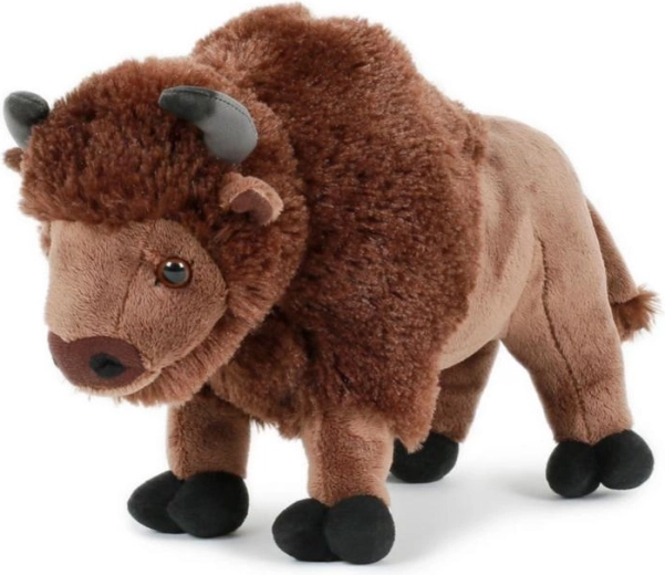 Bison en peluche 25 cm