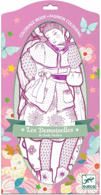 DJECO coloriages de mode Rosemary & amis