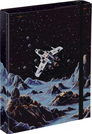 Chemise pour cahiers scolaires A5 Pixel Space