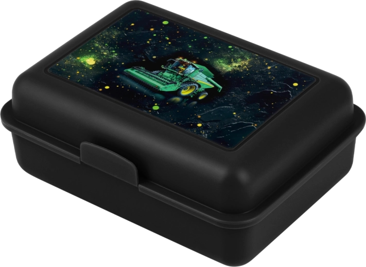 Boîte à goûter Baagl Tracteur, noire