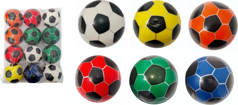 Balle douce et colorée à motif sportif