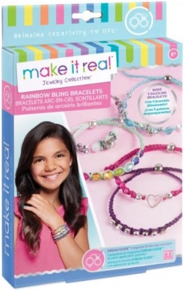 Kit de fabrication de bracelets Rainbow Bling – MAKE IT REAL