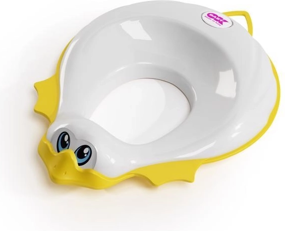 Ok Baby réducteur de WC Ducka blanc avec rembourrage souple