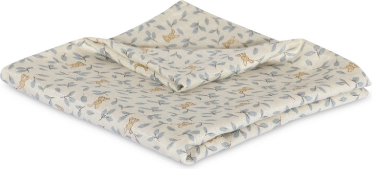 Nuuroo Valentin lange en mousseline de bambou bunny leaf - 1 pièce