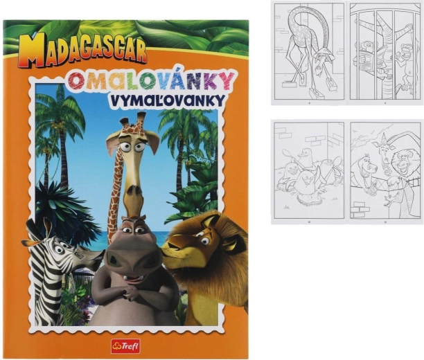 Livre de coloriage Madagascar