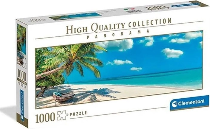 Puzzle panorama CLE 1000 pièces « Swinging by the ocean »