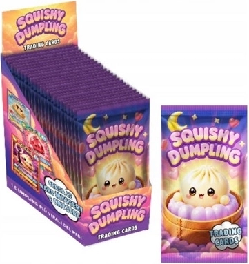 Cartes à collectionner laminées Squishy Dumlings en sachet